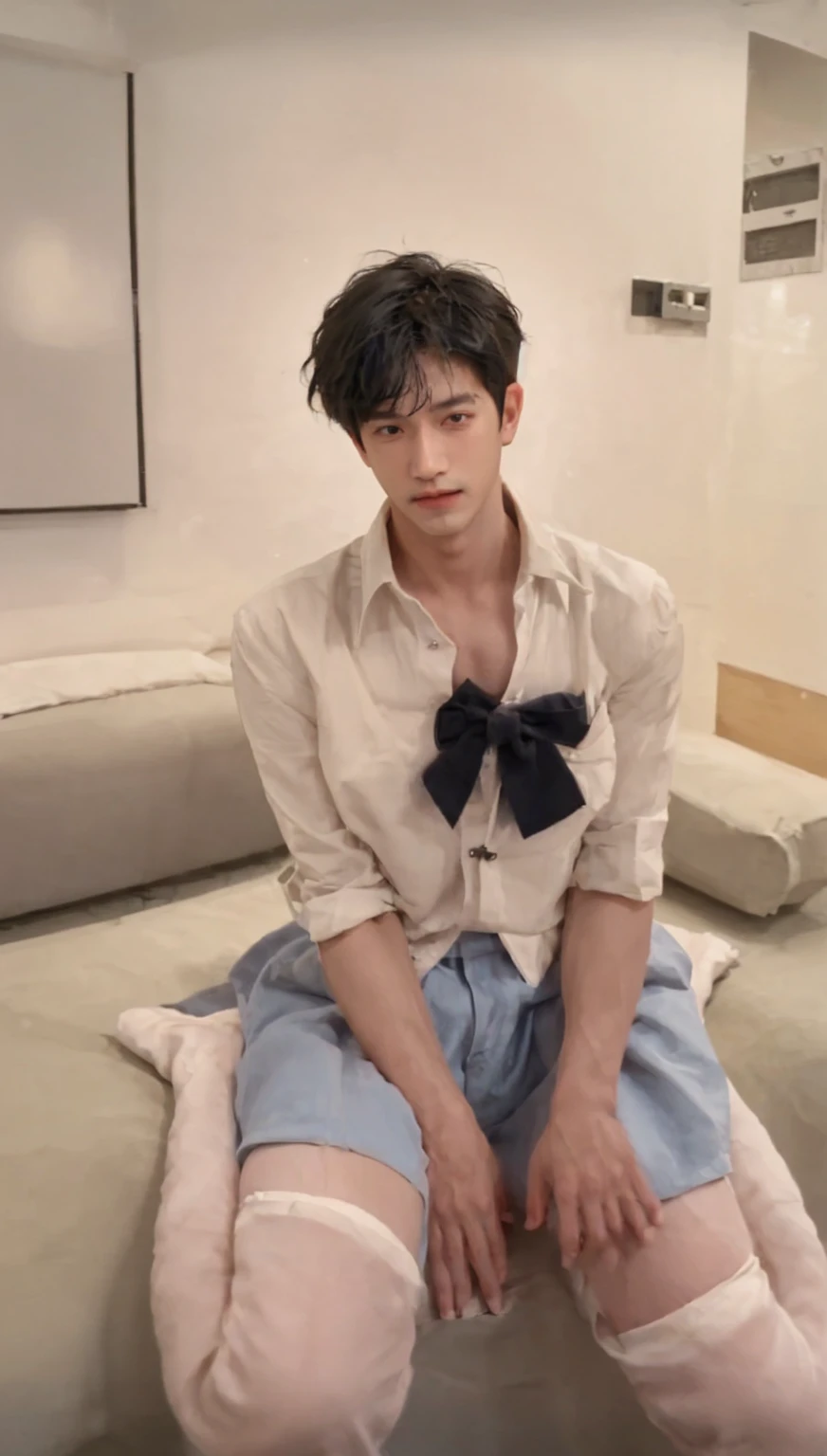 cute boy,big chest
