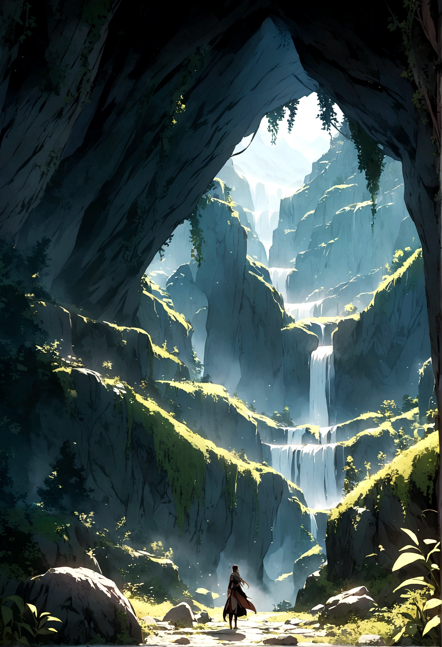 Mountain,Mist,Cave,mystery