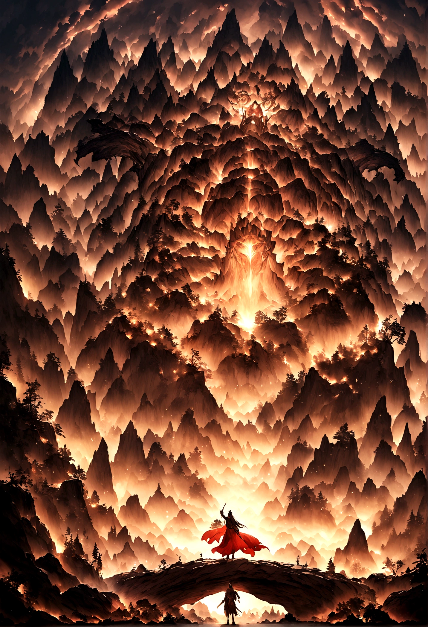 Mountain,Mist,Cave,mystery,Immortal World