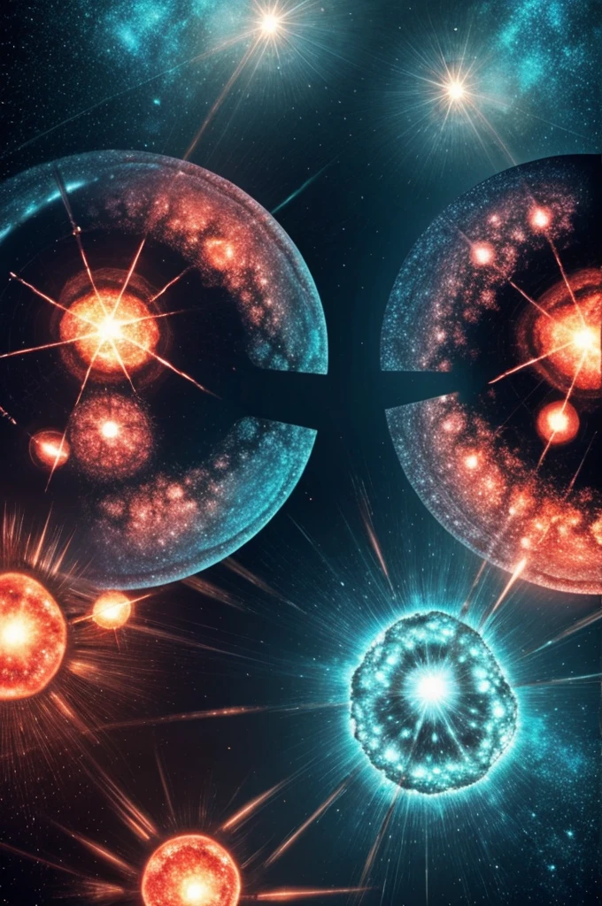 Generate and image on a page write significance of mitosis and meiosis with a background