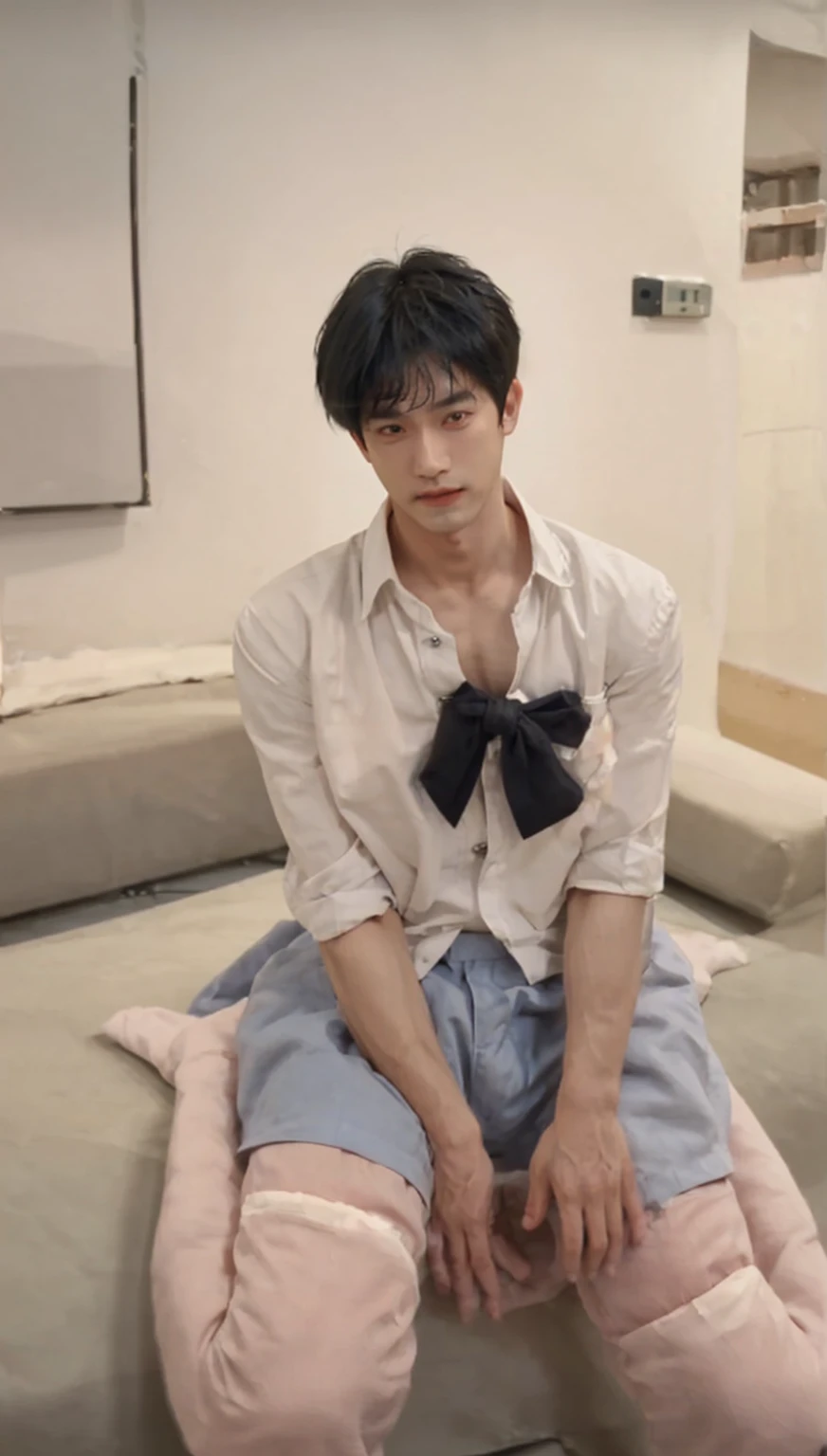 cute boy,big chest,big boy,plump chest
