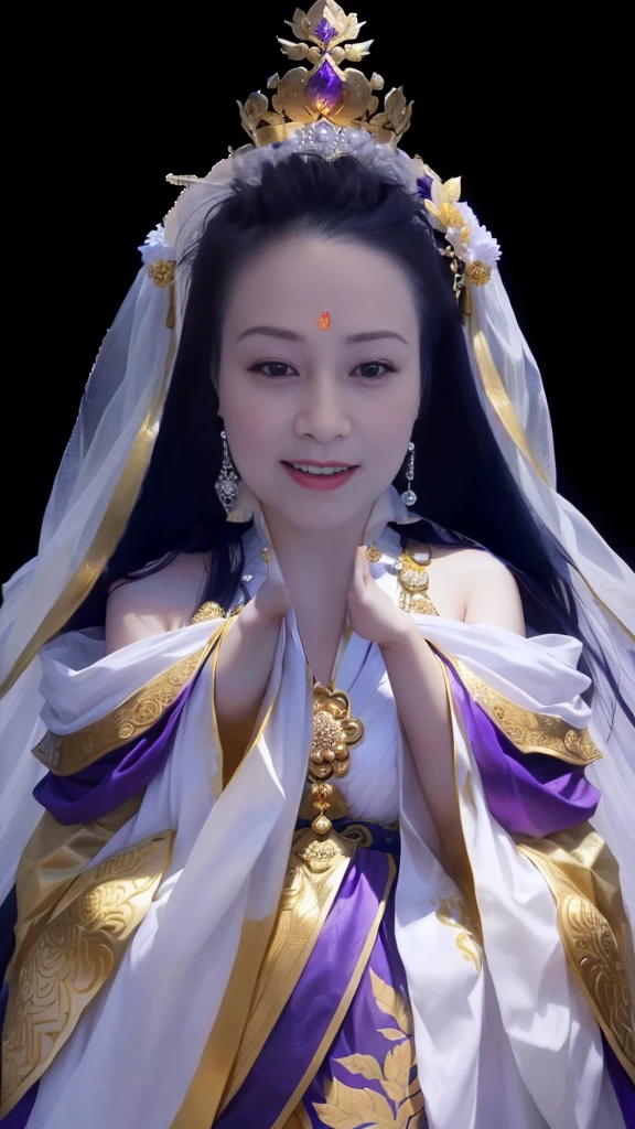 Wearing a gold and purple dress、Arav woman wearing a golden crown, Inspired by Ai Xuan, Inspired by trees, Inspired by Huang Ji, Inspired by Zhang Zeduan, heise-lian yan fang, Inspired by Xu Xi, Inspired by Yao Tingmei, Inspired by Guillaume, Inspired by Tang Yin, Inspired by Lan Ying