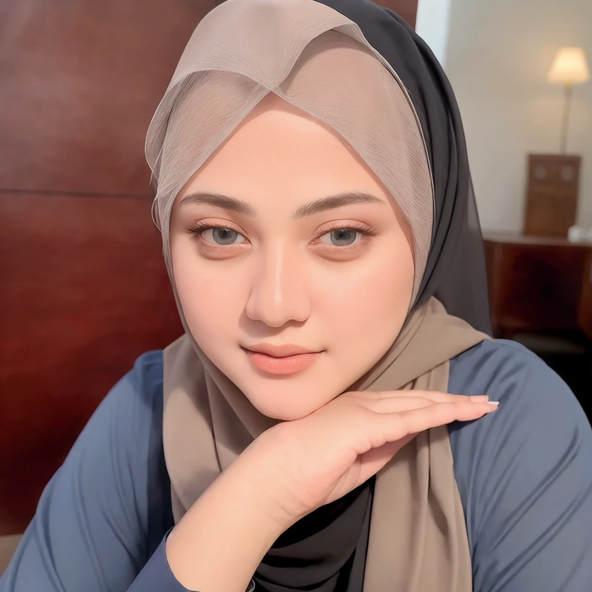 (((masterpiece)))beautiful woman age 20, wearing a hijab with glass, dressed white politely as a Muslim woman and wearing accessories, neat, elegant, perfect body, background city, full body, perfect face, perfect finger, very detail, all perfect, pose model, best Quality, 4k, super detail