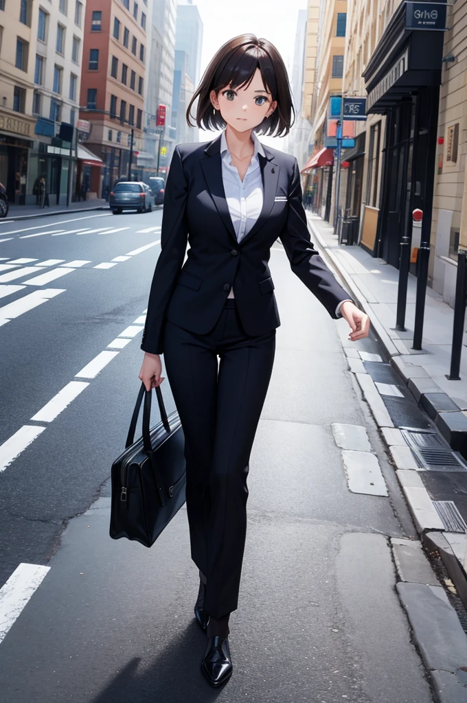 1girl, business suit