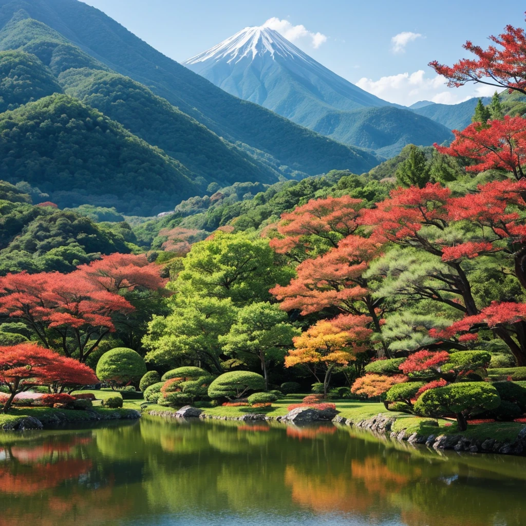 Japanese Landscape、mysterious