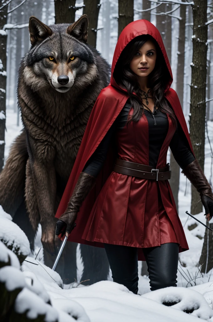 Red riding hood werewolf hunter
