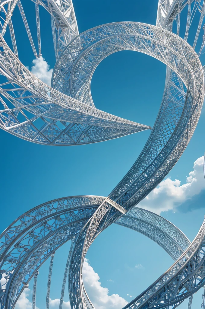 In the center of the image is a double helix shaped molecule, commonly known as deoxyribonucleic acid (DNA). DNA is the genetic material in humans and almost all other organisms. It contains the instructions that determine the way our bodies are built and how they function.