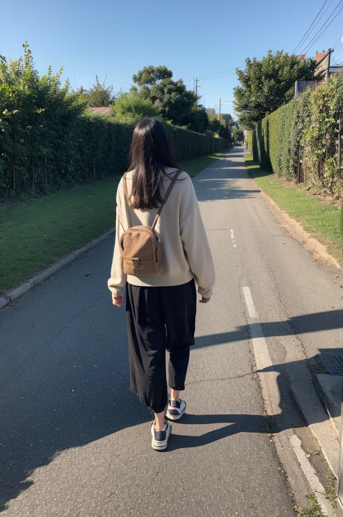 no people, morning walk