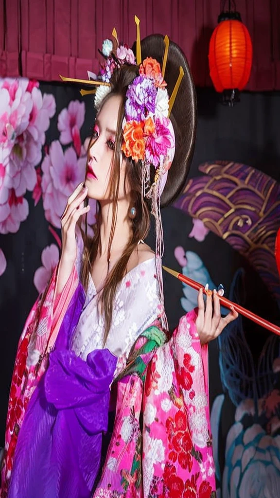(and souls(2-dimensional))There is a woman sitting on the bed wearing a red ribbon., style of takato yamamoto, takato yamamoto aesthetic, utamaro kitagawa style, inspired by Itō Shinsui, Yasunari Ikenaga, by Takato Yamamoto, shinsui ito, masami kurumada's style, supervision: Shinsui Ito