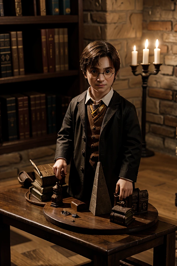 miniature with Harry Potter theme
