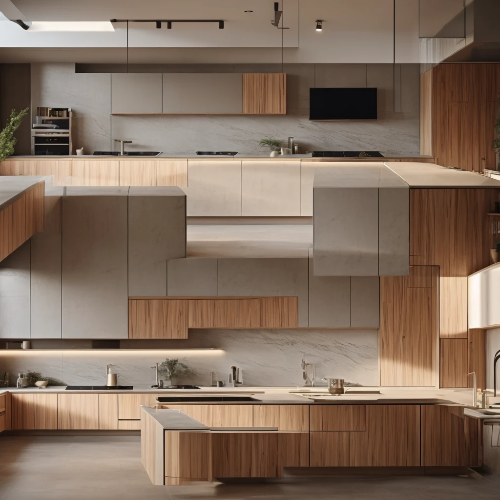 best quality,8K,kitchen,futureのkitchen,living,future,SF,masterpiece,新しい