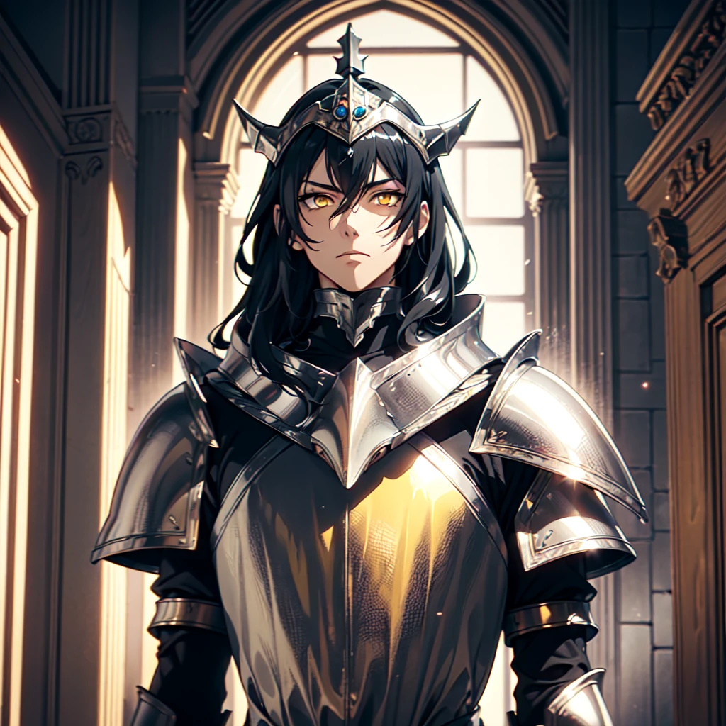 128K Ultra High Definition,
128K Ultra High Quality,
128K Ultra High Resolution,
Best Definition,
Best Quality,
Best Resolution,
Perfectly Detailed,
Perfectly Designed,
Extremely Detailed,
Extremely Designed,
Hyper Detailed,
Hyper Definition,
Hyper Quality,
Hyper Resolution,
Masterpiece,
(((Anime))),
Body Shot,
(((Boy))),
Handsome,
Muscular Body,
(((Black Mid Hair))),
(((Yellow Eyes))),
(((Silver Warlord Armor))),
(((Inside Of Medieval Royal Palace Background Scenery))),