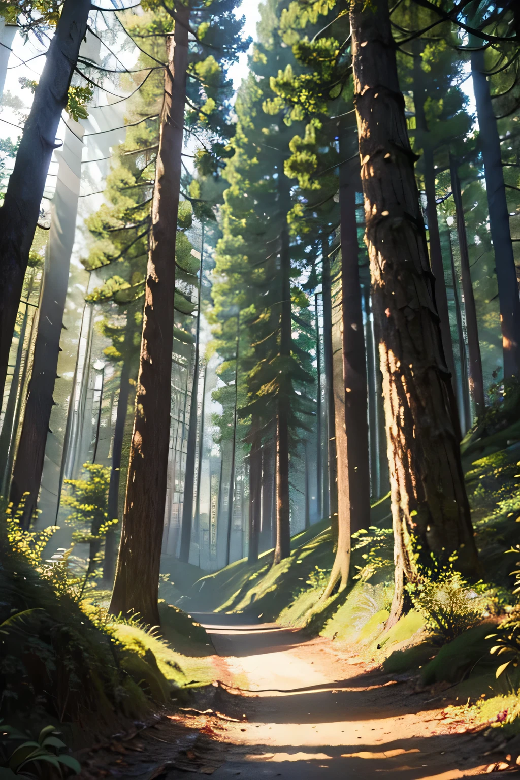 Forest secret scenery