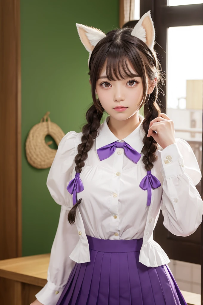 bbsato, long hair, half updo, braid, hair between eyes, animal ears, ear ornament, horse tail, tracen , sailor collar, purple bowtie, purple shirt, sailor shirt, short sleeves, pleated skirt, white skirt, white thighhighs
ddsato, long hair, half updo, braid, hair between eyes, animal ears, ear ornament, horse tail, center frills, brown sailor collar, yellow bow, brown shirt, long sleeves, green skirt
ffsato, long hair, low ponytail, hair between eyes, hair flower, animal ears, horse tail, breasts, collarbone, cleavage, japanese clothes, blue skirt, white thighhighs