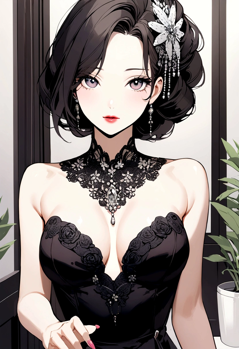 40s　beautiful　Beauty　Only the face　AI Women