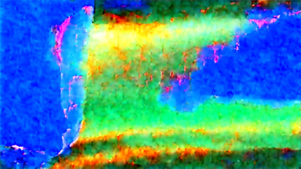 Line-based visualization: glowing wave on translucent background, blue, 8k, wireframe --ar 7:5