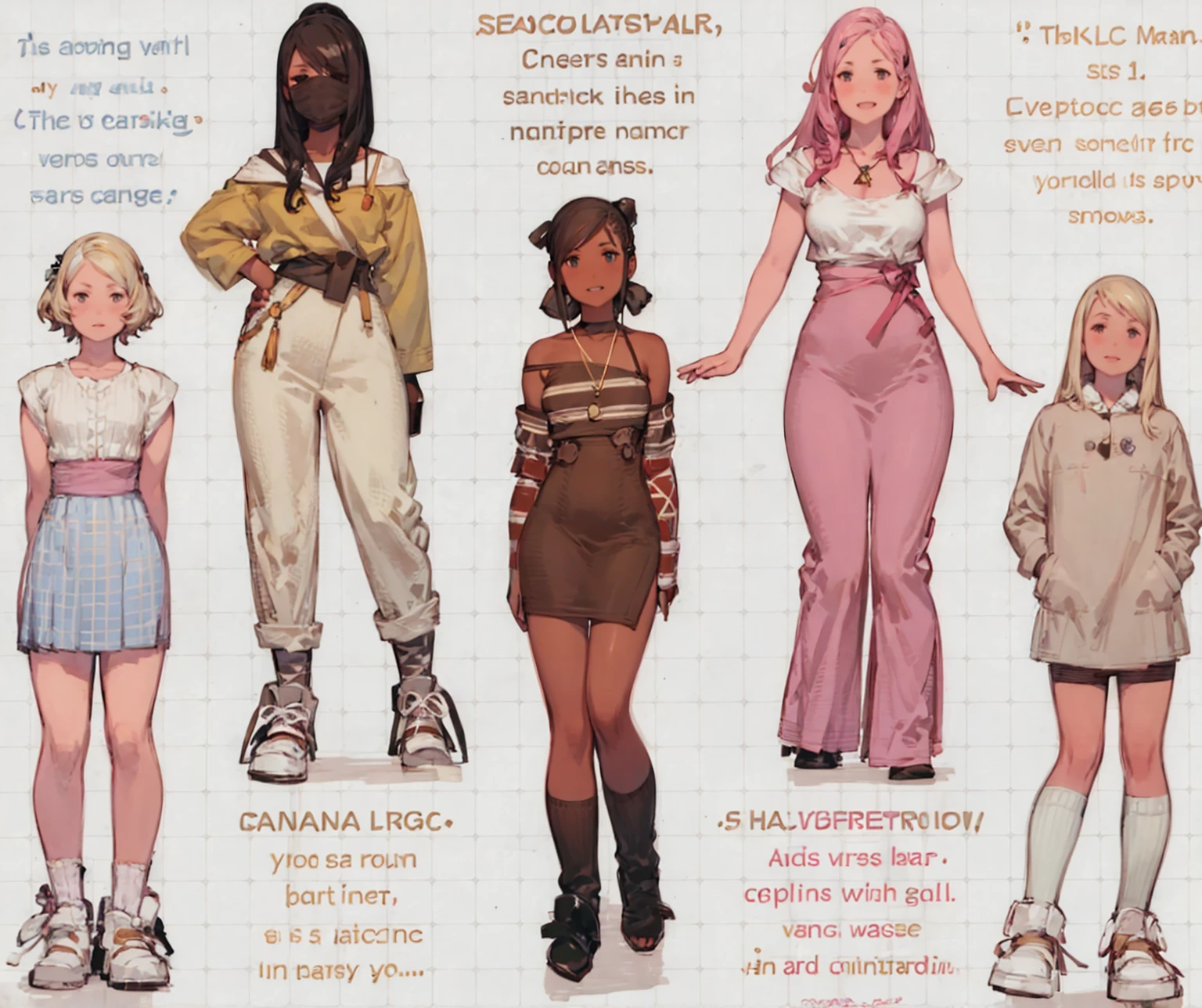 Girls, masterpiece