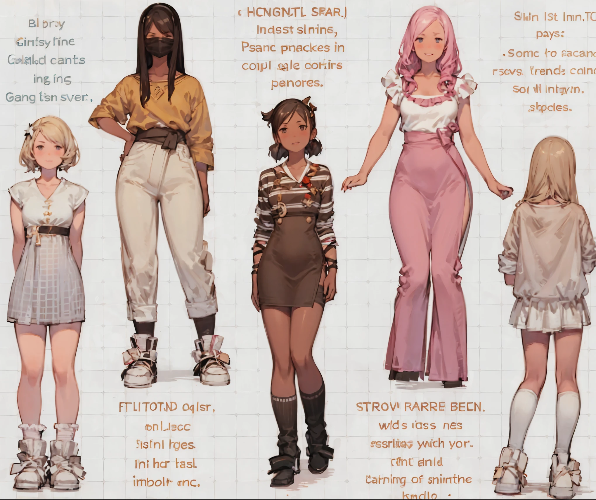 Girls, masterpiece