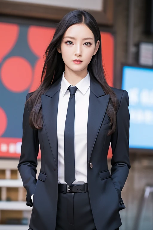 Beauty boss、business suit(Change your shirt to a rubber suit)