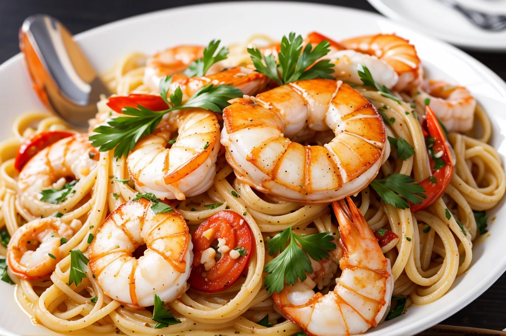 Seafood pasta