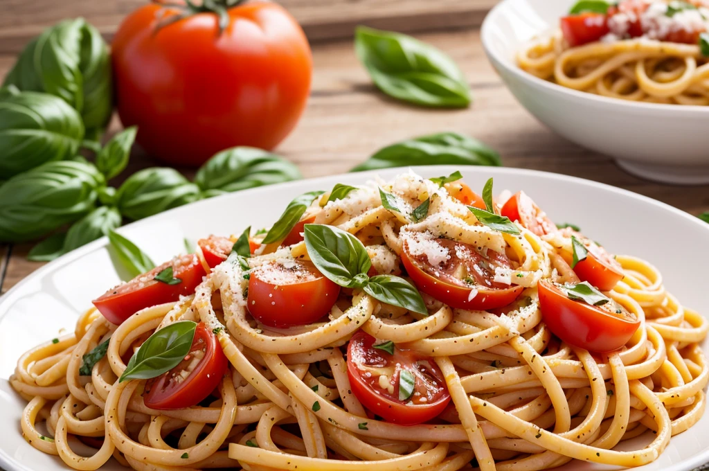 Tomato basil pasta