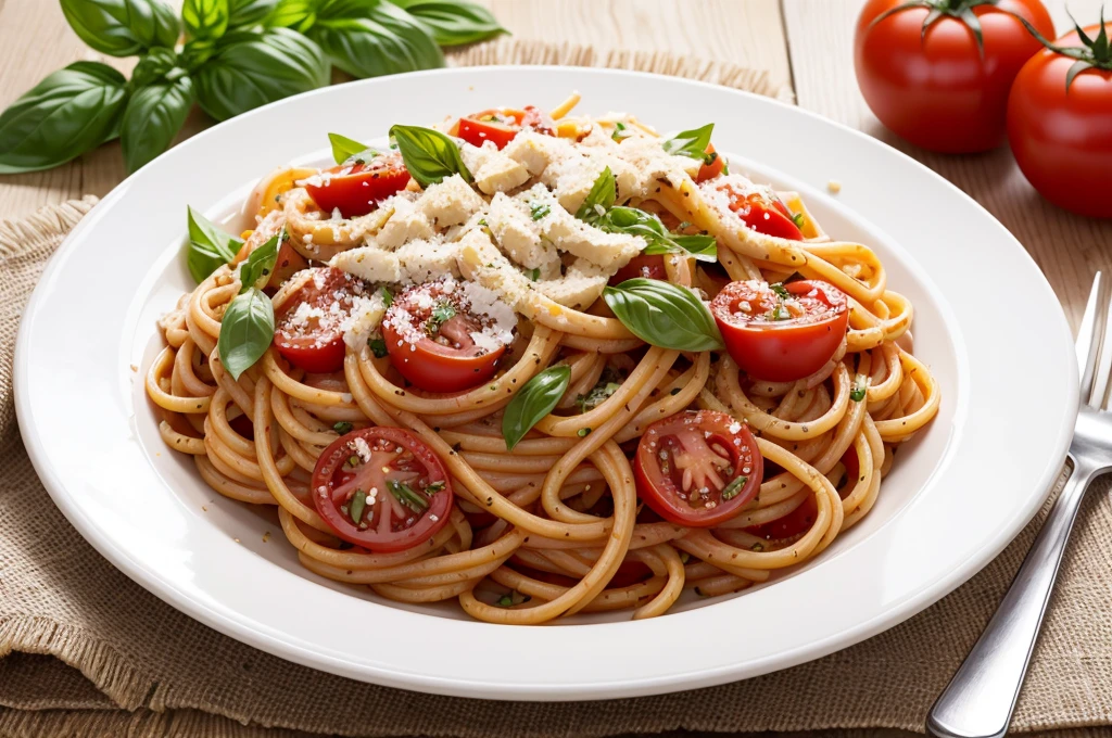 Tomato basil pasta