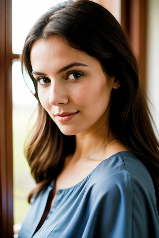 A woman who is a young widow is still beautiful.