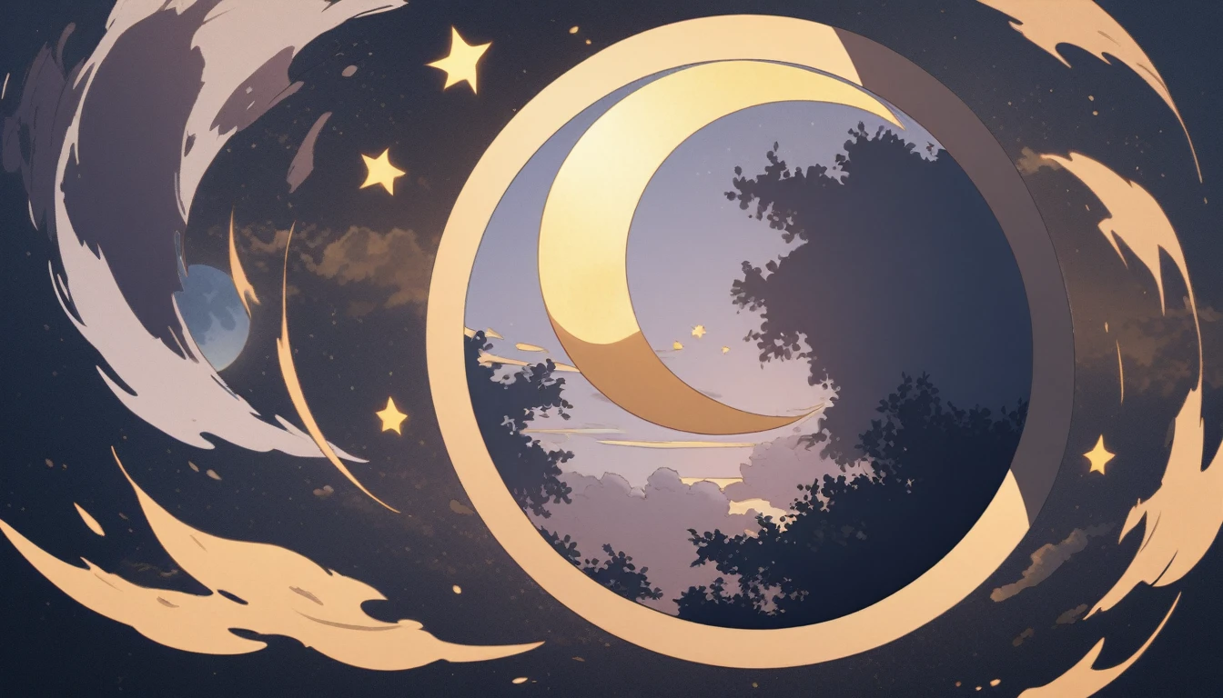 sun and moon