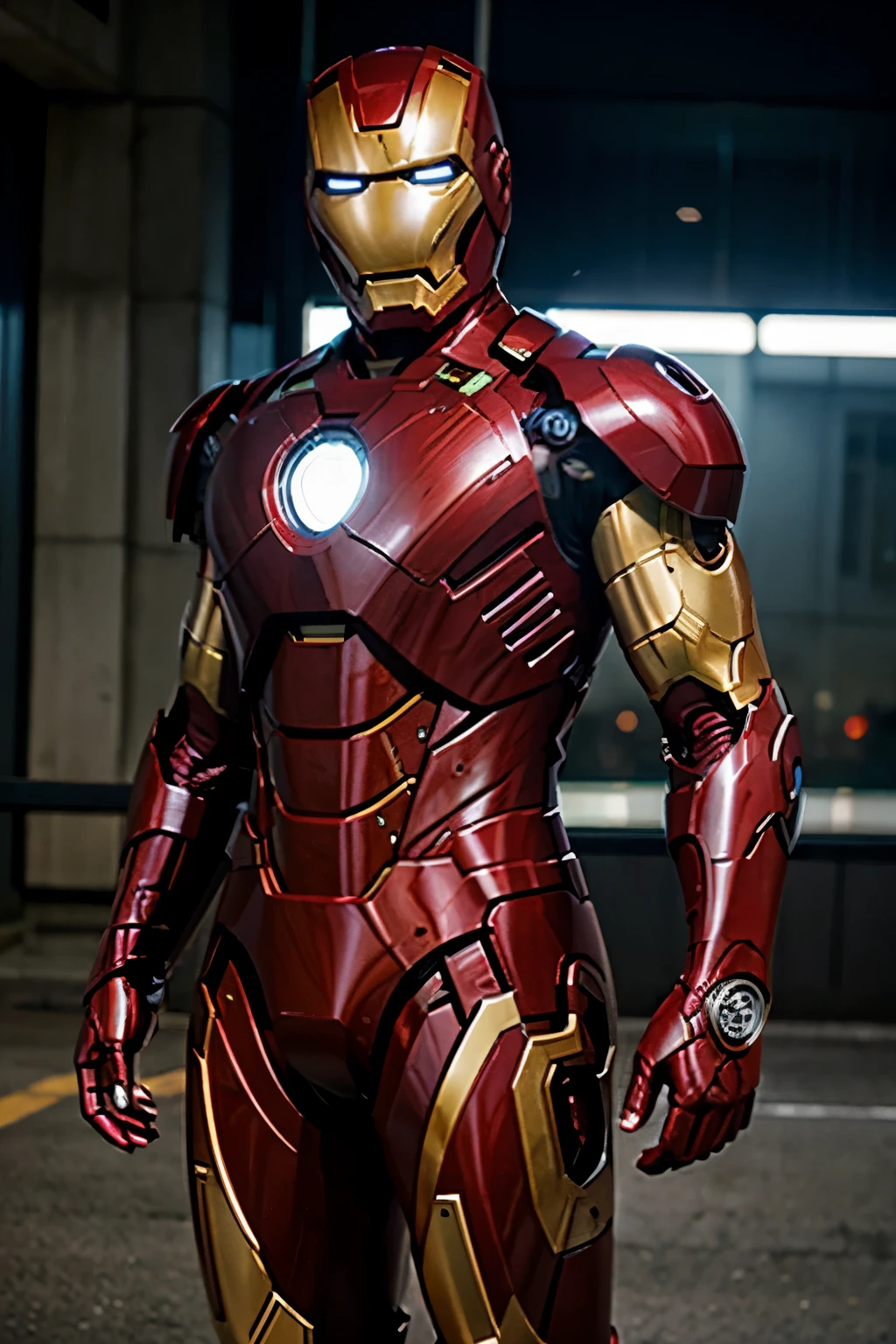 Iron Man as a Kamen Rider.