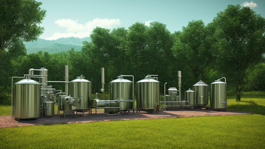 citronella grass distillation machines storage, Very pleasant, Aesthetic, calm, scenic. Photorealistic, 8K  UHD, Studio quality, Ultra photo realsisim, max detail, massive scale, Post-processing, Realistic, Photorealism, Photoshop, Photography, Detailed, Cinematic lighting, landscape, panoramic, landscape, Ray traching, cinema4d