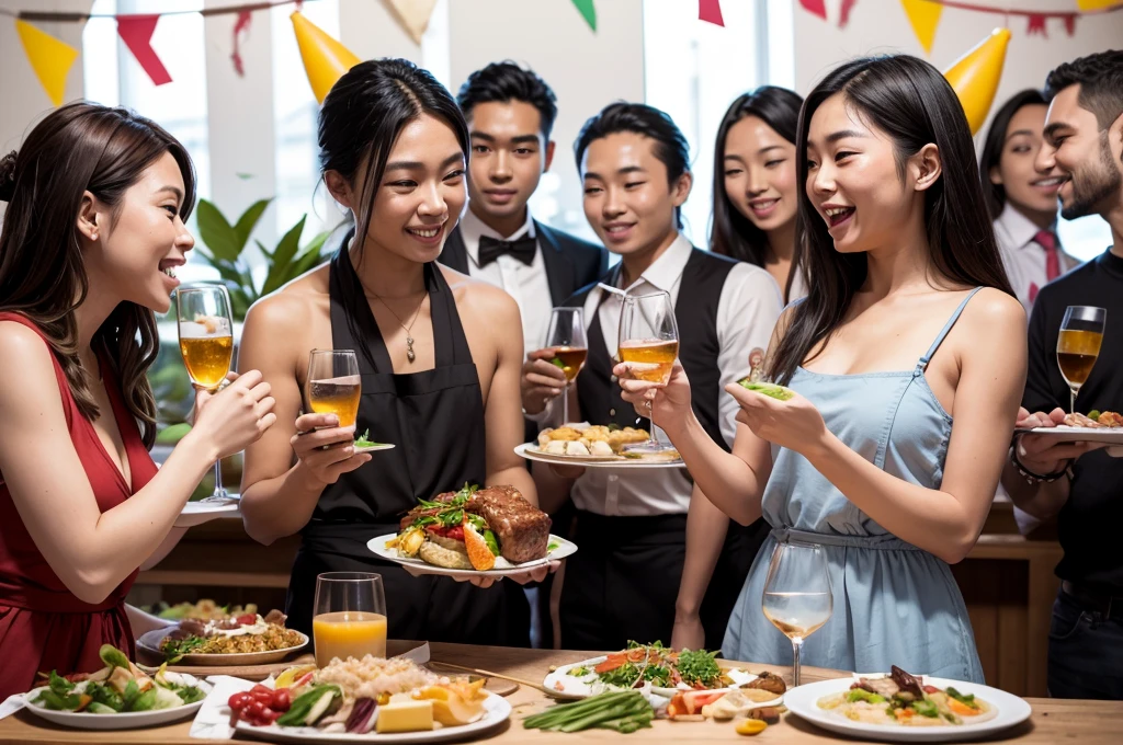 party、Course meal