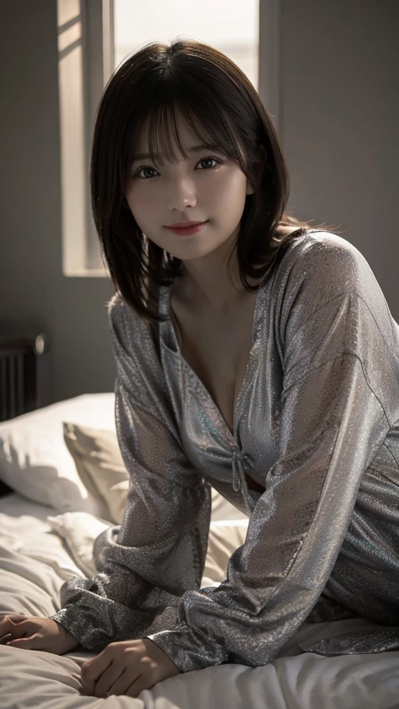 a beauty girl、huge tit(H-cup)、maikurobikini、colourfull、shores、a blond