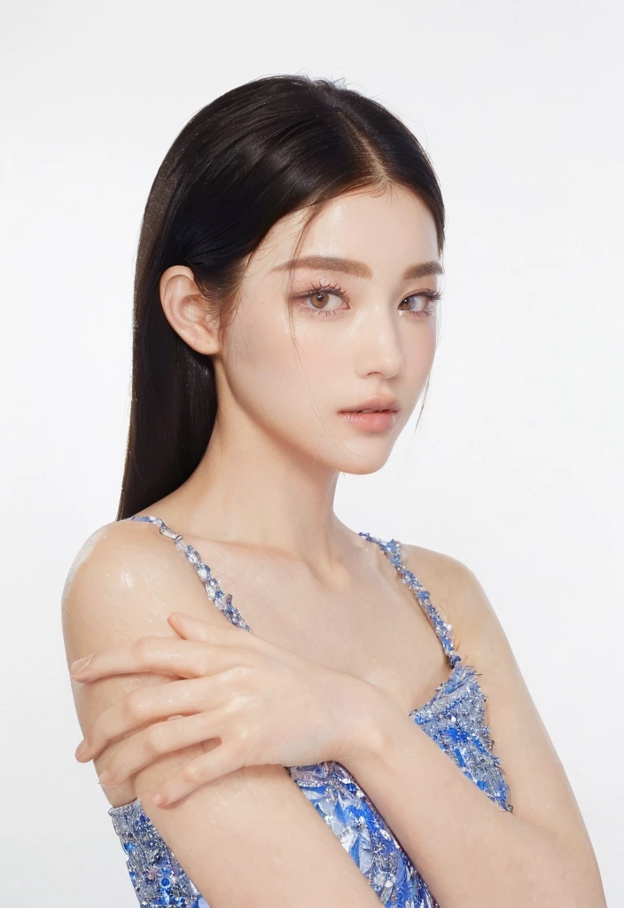 ((Best Quality, 8K, Masterpiece, : 1.3)), Sharp, Sharp, Beauty: 1.2, Perfect Body Beauty: 1.4, Slim Abs: 1.2, ((Layered Hairstyle, Big: 1.2)), Highly Detailed Face and Skin Texture, Detailed Eyes, Double Eyelids, looking at the camera