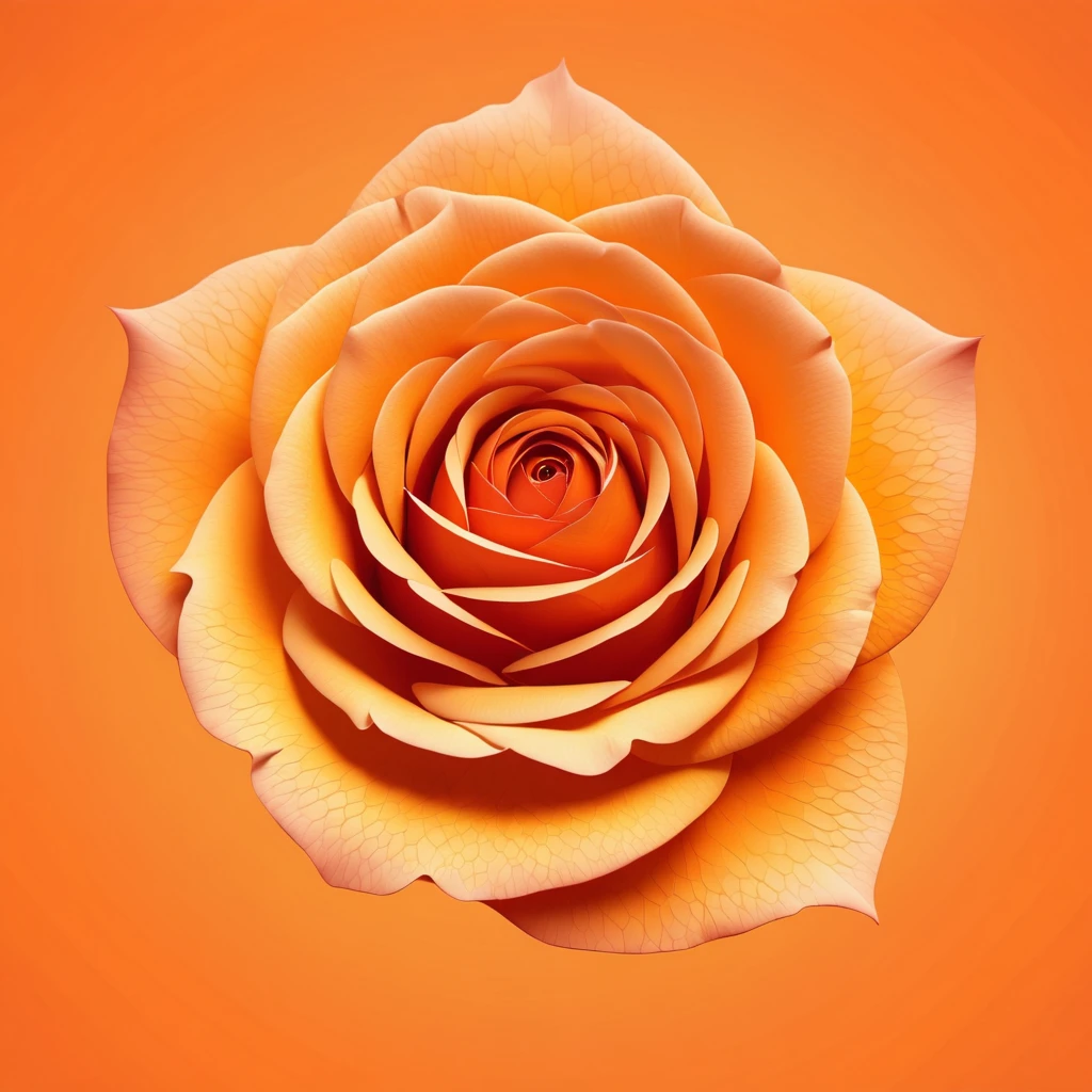 Help me generate a simple abstract rose texture orange gradient background