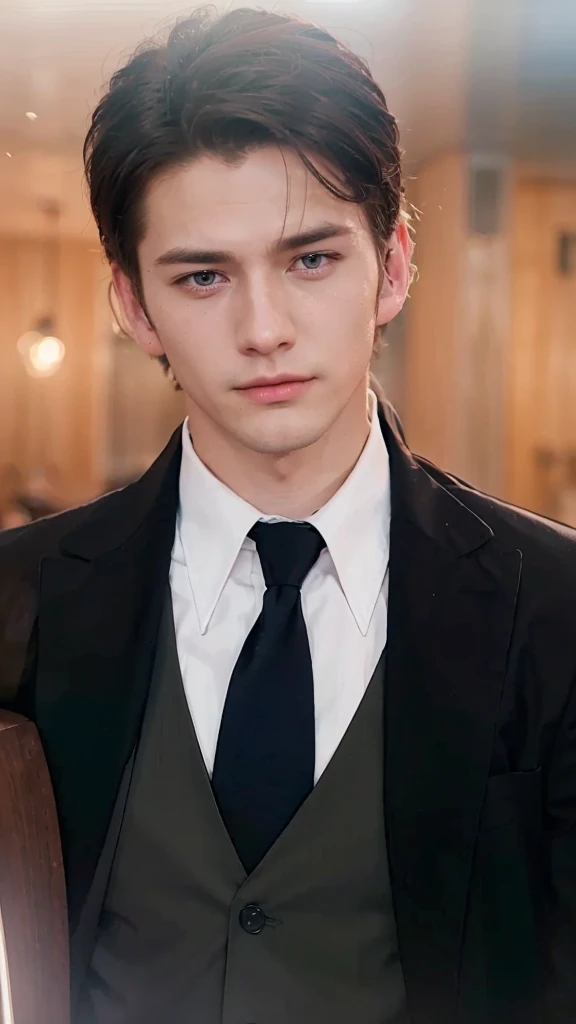 1 man, Matthias von herhardt from the manhwa cry or better yet beg, Handsome, Webtoon, realistic, ultra realistic, hd, 8k
