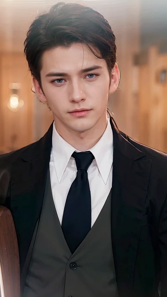1 man, Matthias von herhardt from the manhwa cry or better yet beg, Handsome, Webtoon, realistic, ultra realistic, hd, 8k