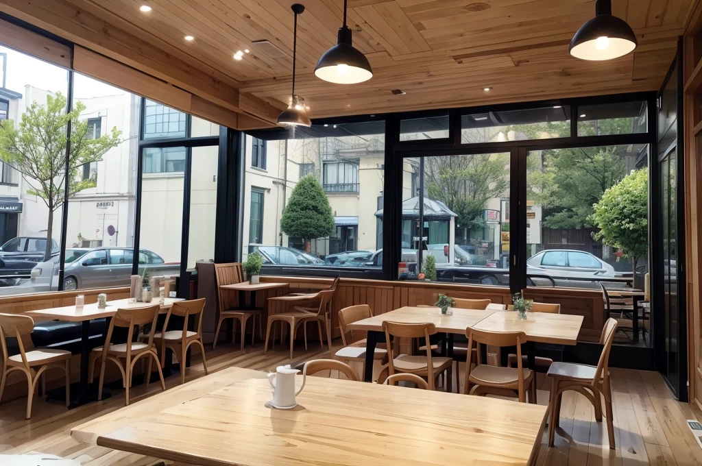 Cafe、indoor、chic