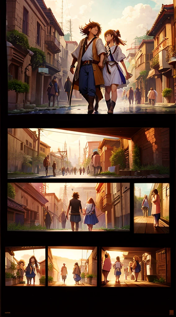 masterpiece、Anime Art、high resolution。High resolution、Low - Angle、masterpiece、Pirates of Lesbians