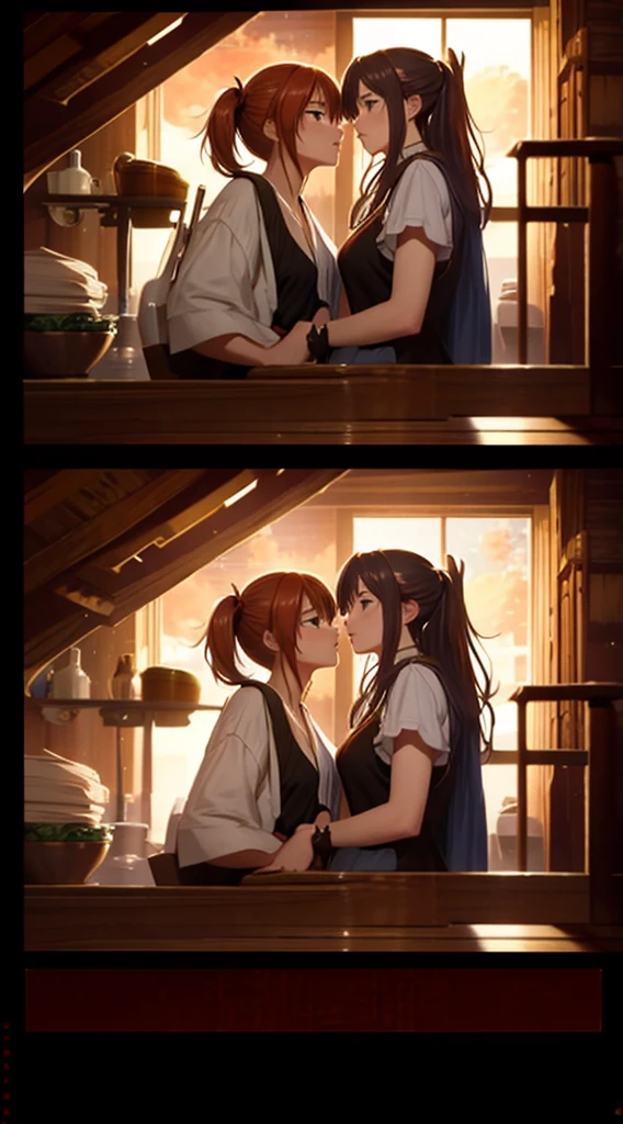 masterpiece、Anime Art、high resolution。High resolution、Low - Angle、masterpiece、Pirates of Lesbians