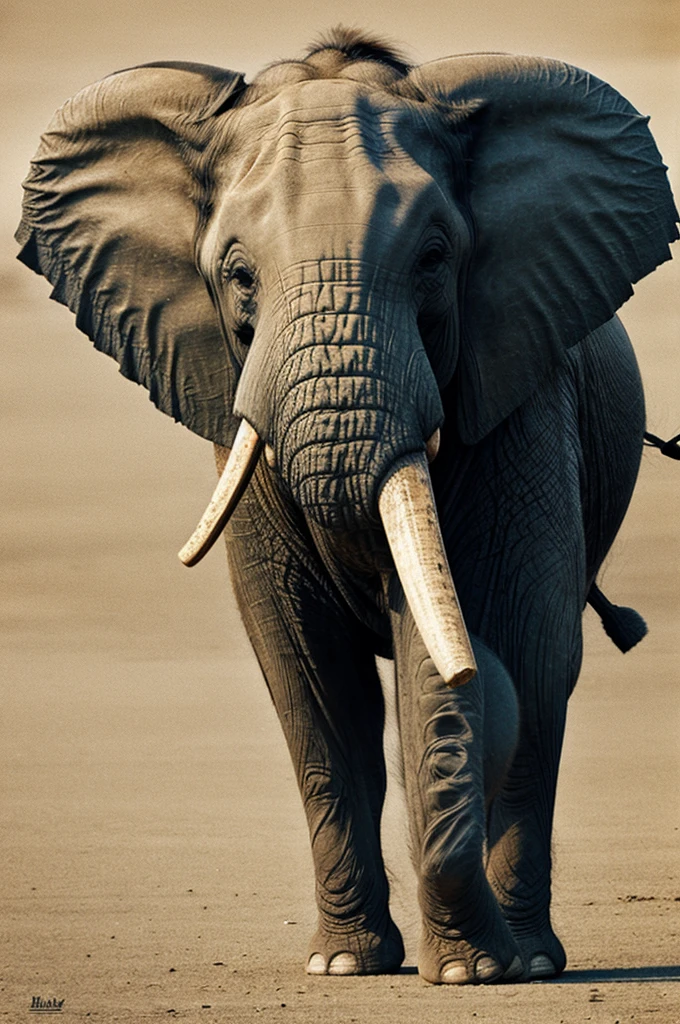 Draw a elephant