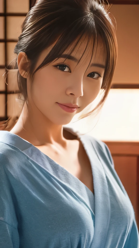 50 years old, Average appearance, Japanese women, View the viewer, high resolution