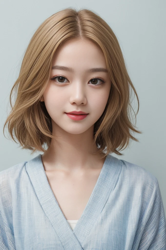 (Highest quality、4K、masterpiece:1.3), Surreal, Ultra detailed face, Detailed lips, Detailed eyes, double eyelid, break,
1girl, solo, Cute Japanese girl, realistic Japanese cute, girl,12 years old, short hair, smile,(scrawny：weight1.5), break,