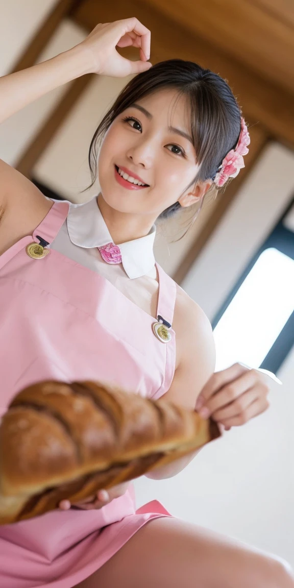 (masterpiece, best quality:1.2), (8K uhd, 16K, 32k, ultra high res), (photorealistic:1.37), (RAW photo), ultimate-realistic, ultimate-realistic details, ultimate-realistic texture, ultimate-intricate details, ultimate-realistic lighting, ultimate-realistic shadow, japanese girl, ultimate-cute face, ultimate-RAW skin, ultimate-realistic eyes, (mechanical:(((Low - Angle:1.4)))、((One hand raised))、((She is wearing a colorful and pop blouse and apron.)),(;have big bread))、(((Spread your legs:1.4)))、,(((beautiful armpits:1.2)))、High resolution、Bakery、-yeld gismile、Finished as in the picture、white and beautiful skin、Focus on small breasts、((beautiful５This finger))、Bakeryの制服を着ています、最high quality、High resolution、Very detailed、masterpiece、Live Shooting:2、Genuine:2、photoGenuineistic:2、very delicate and beautiful、Fine details、Textured skin、Full Shot、、(beautiful face:2)、hot pants、Putting on makeup、Perfectly balanced legs:1.5), Looking at the camera, Angle from above, (((hot pants))), High resolution、未来のBakery、Delicious bread that women will love、Looking at the camera、smile、Finished as in the picture、、(((I have a big loaf of bread)))、(((cute smile)))、((((Eat delicious bread)))))、((I love bread))、(front focus piece:1.3), 
、Cute Apron、Rainbow Apron、Bakeryの制服を着ています、明るすぎるNatural light、Shining sunlight、最high qualityのディテール, Japanese Girls,1 girl, 8K, RAW Photos, 最high quality, Ticker:1.2, Very detailedなRAWカラー写真, Professional photos, (reality, photoGenuineisticです:1.37), (Very detailedな皮膚:1.2), 超High resolutionな, (Lenz 50mm),,絶妙にFine grain,Look at the person watching,Pretty face, Just Mile:1.05),Wide Hips,Straight hair,,Light pink inner color、 white and fine skin、(Very detailedな8K cg:1.2), (hyper Genuineistic:1.35), (photoGenuineisticです:1.45), (reality:1.4), 

(背景はBakery:1.1)、Sexy upward glance, 、Very detailed、masterpiece、最high quality、Ultra-high resolution energy A、8KのHigh resolutionにより、Transparency as shown in the photo、Fine grain、Expression of gradation、Perfect anatomical figure ,hard disk、Ticker (English) 、 Nikon Z9 80mm Lens ,、明るすぎるNatural light、Shining sunlight、、Ultra slim body、Slender model figure、beautiful姿勢、, 最high quality, 8K, RAW Photos, Confused, Award-winning portraits, shy smile, shy smile, , Delicate girl,, Digital SLR, View your viewers, Frank, Sophisticated, Thin arms, Professional Lighting, Film Grain, chromatic aberration, (Fine grainと顔:1.0), Live Shooting、(((A portrait of extreme beauty)))、((Glowing Skin))、1 girl、16 year old beautiful girl from Prague、Bright expression、((Platinum Blonde Hair))、[Big blue eyes that sparkle like jewels]、Shiny skin、silky super long Straight hair、eyeliner、beautiful前髪、Hair around the eyes、最high quality、Very detailed、Film Light、Intricate details、High resolution、Very detailed))、Detailed Background、8KUHD、Digital SLR、Soft Light、high quality、Film Grain、Fujifilm XT3 、Shallow depth of field、Natural light、(((Spread your legs:1.4)))、Pieces fly、High resolution、Bakery、16-year-old girl、smile、Finished as in the picture、white and beautiful skin、Focus on small breasts、最high quality、High resolution、Very detailed、masterpiece、Live Shooting:2、、neon hair clip,masterpiece、最high quality、
One girl,Ives Girl,beautiful照明,(((Anyone can see the D logo.:9)))