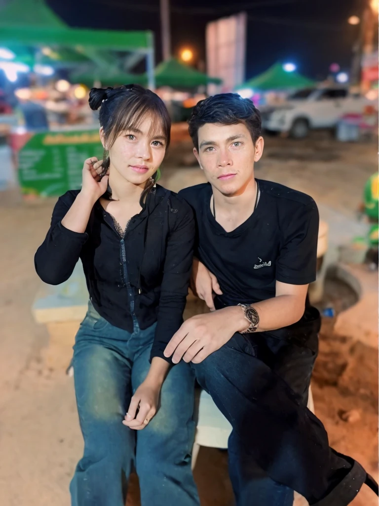 full body, (natural skin texture, hyperrealism, soft light, sharp), (cowboy shot), artistic photoshoot,  maxine_caufield_byammpu, detailed freckled face, detailed eyes, short hair, brown hair, blue eyes, freckles, maxine_caufield_byammpu,  shirt, flat , OverallDetail
, covered ,  