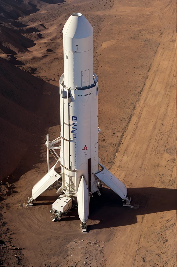 Elon Musk sitting on the tip of his spacex rocket going to mars
