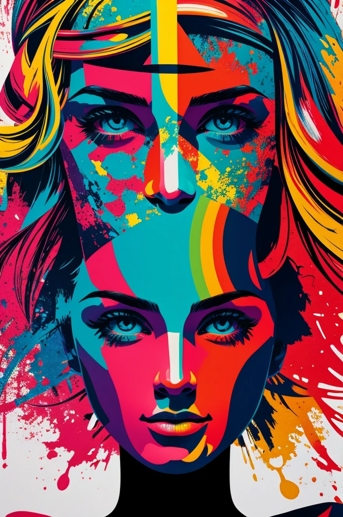 Design with Decalcomania art