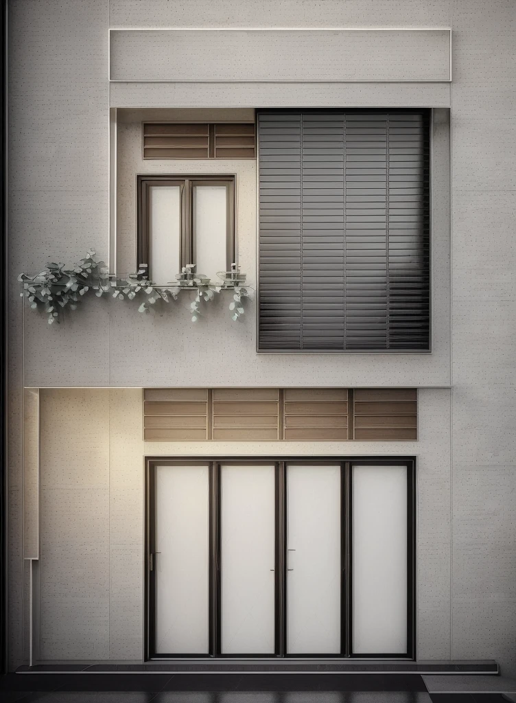 House design, Super sharp like photos taken with a professional camera, (Masterpiece,best quality,8k uhd,dslr,soft lighting,high quality,hyper detail,film grain,Fujifilm XT3, UE 5 render 8k, super high resolution, supper detail:1.2), color block wall decor, abtract poster decor, glossy floor, (((volumetric light)))