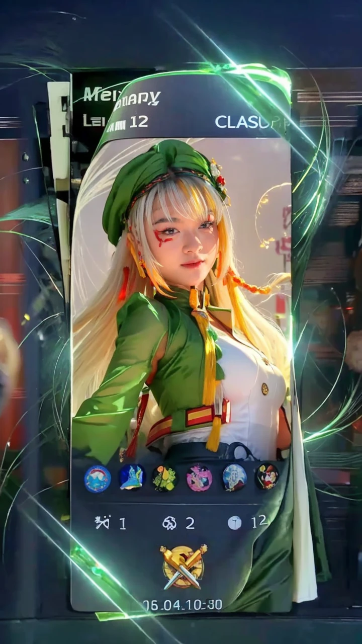 vibrant colors, female, masterpiece, sharp focus, best quality, depth of field, cinematic lighting, white hair, red eyes, braid, dress, long hair, red eyes, tattoo, earrings, jewelry, black dress, hair ornament, bangs, chinese clothes, breasts, china dress, sleeveless,