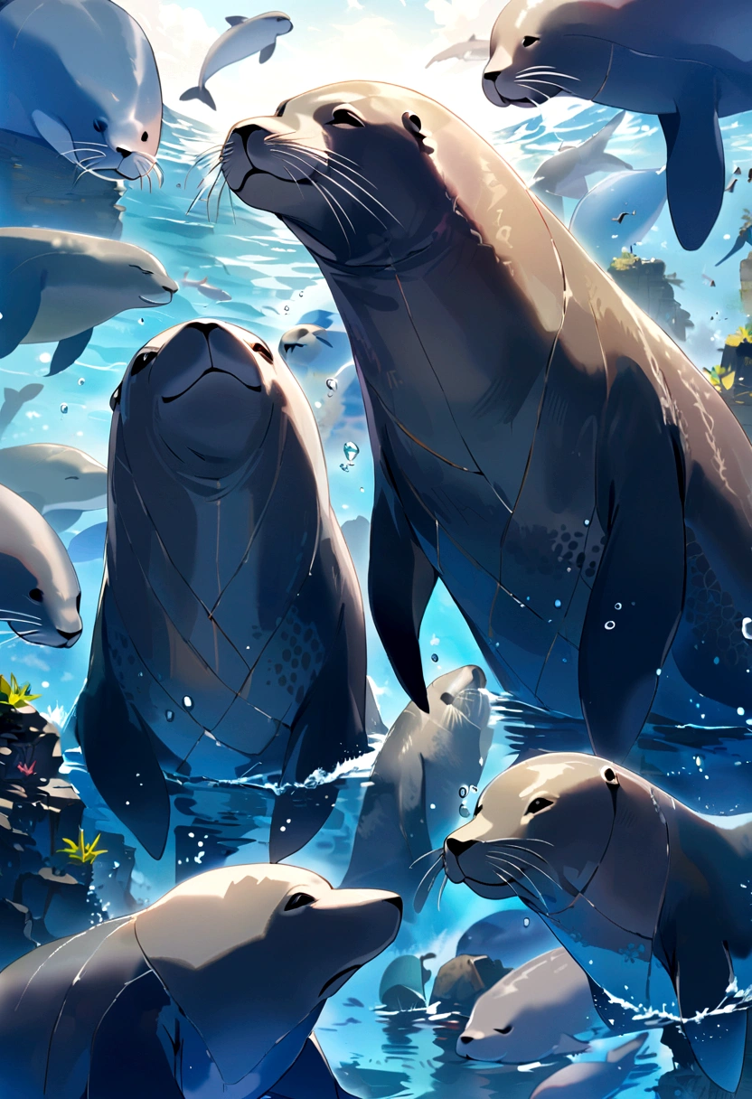 Sea lions