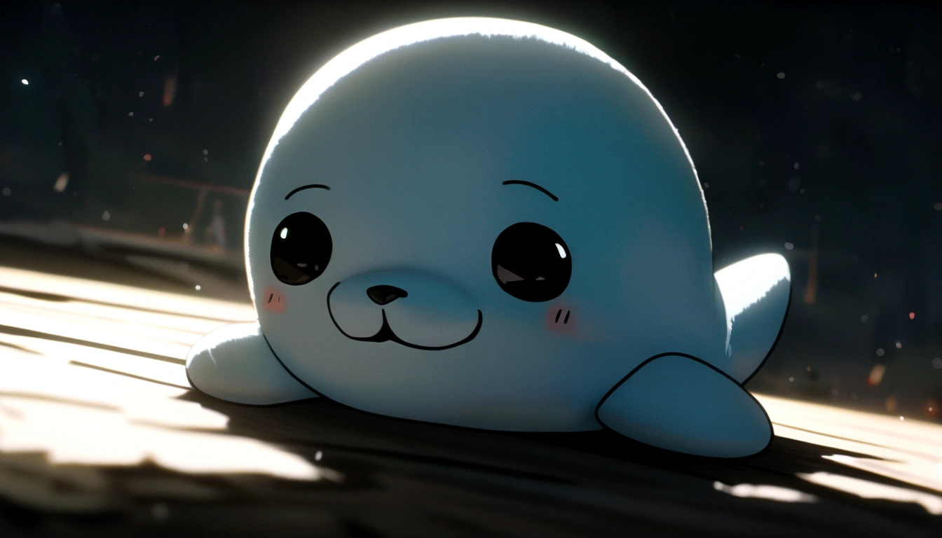 seal　baby　stuffed toy